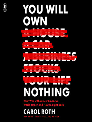 cover image of You Will Own Nothing